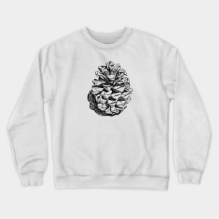 Pine cone print Crewneck Sweatshirt